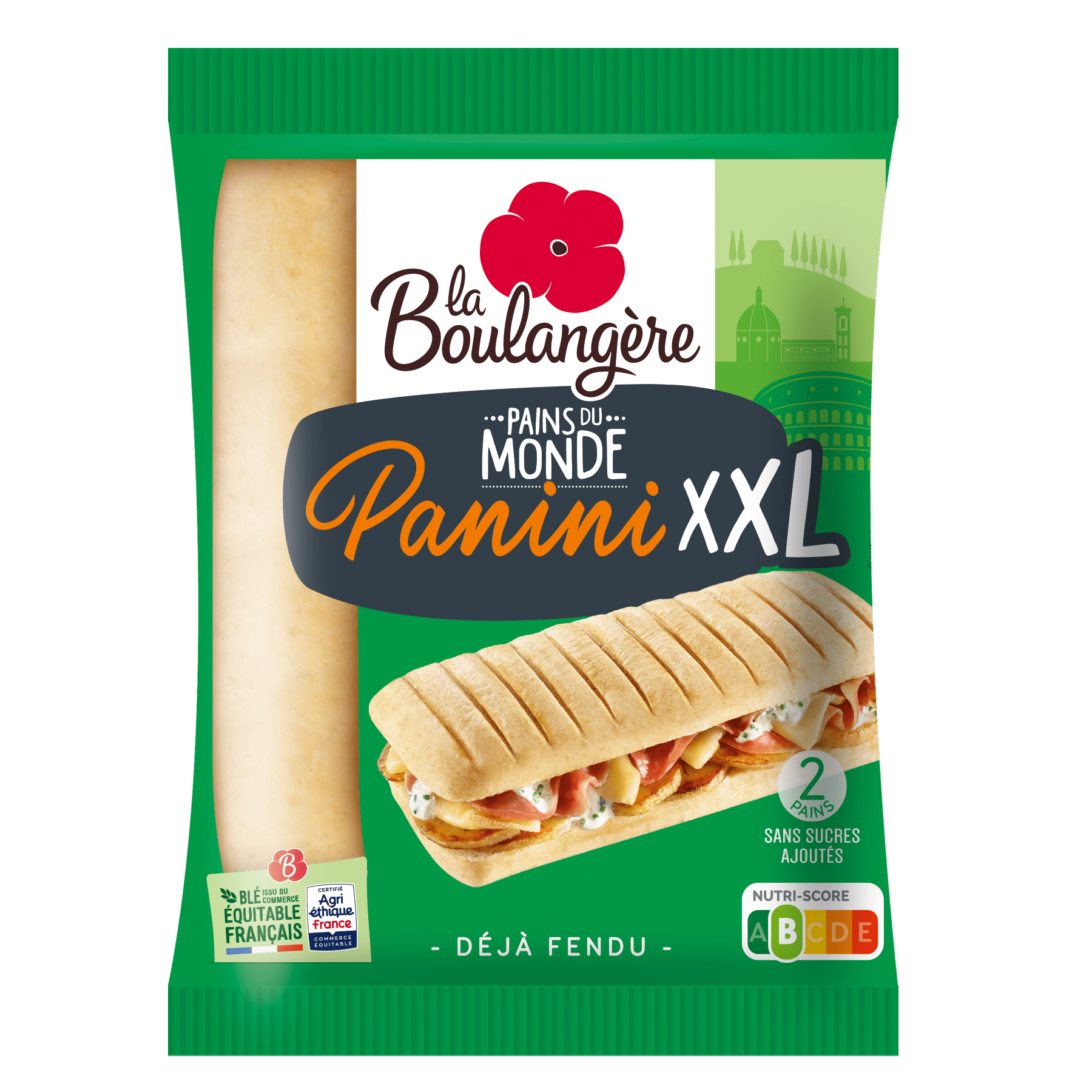 Pains Panini XXL - La Boulangère