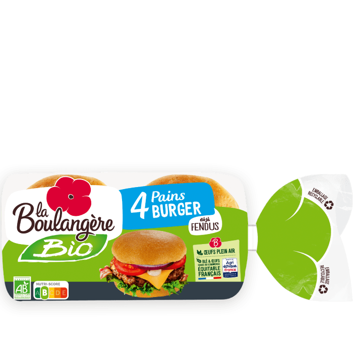 Pains Burger Bio - La Boulangère